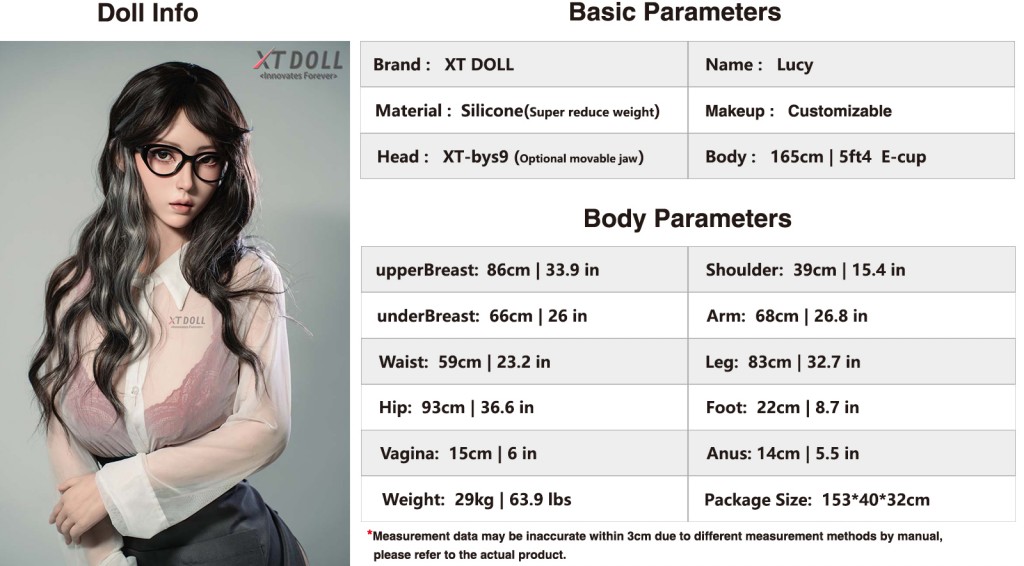 XT-bys9 165E Body parameters (1)